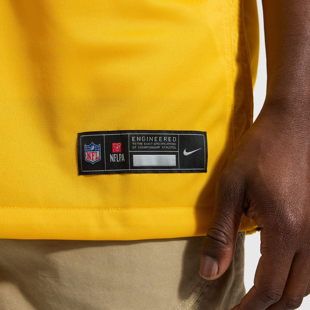 Los Angeles Chargers Quentin Johnston Nike Gold Alternate Charger Power Game Player Jersey product image 8, provided for
