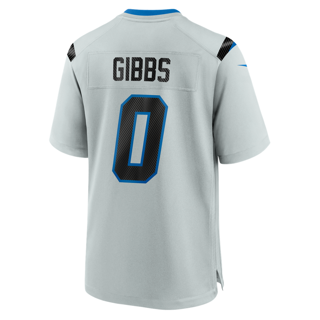 Detroit Lions Jahmyr Gibbs Nike Silver 2026 Rivalries Collection Game Jersey product image 3, provided for visual reference