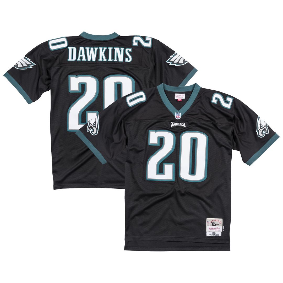 Philadelphia Eagles Brian Dawkins Mitchell & Ness Green Legacy Replica Jersey product image 11, provided for visual