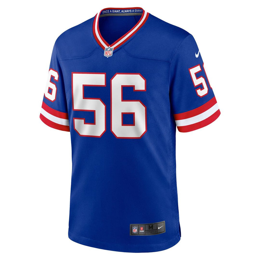 New York Giants Lawrence Taylor Nike Royal Classic Retired Player Game Jersey product image 2, provided for visual reference