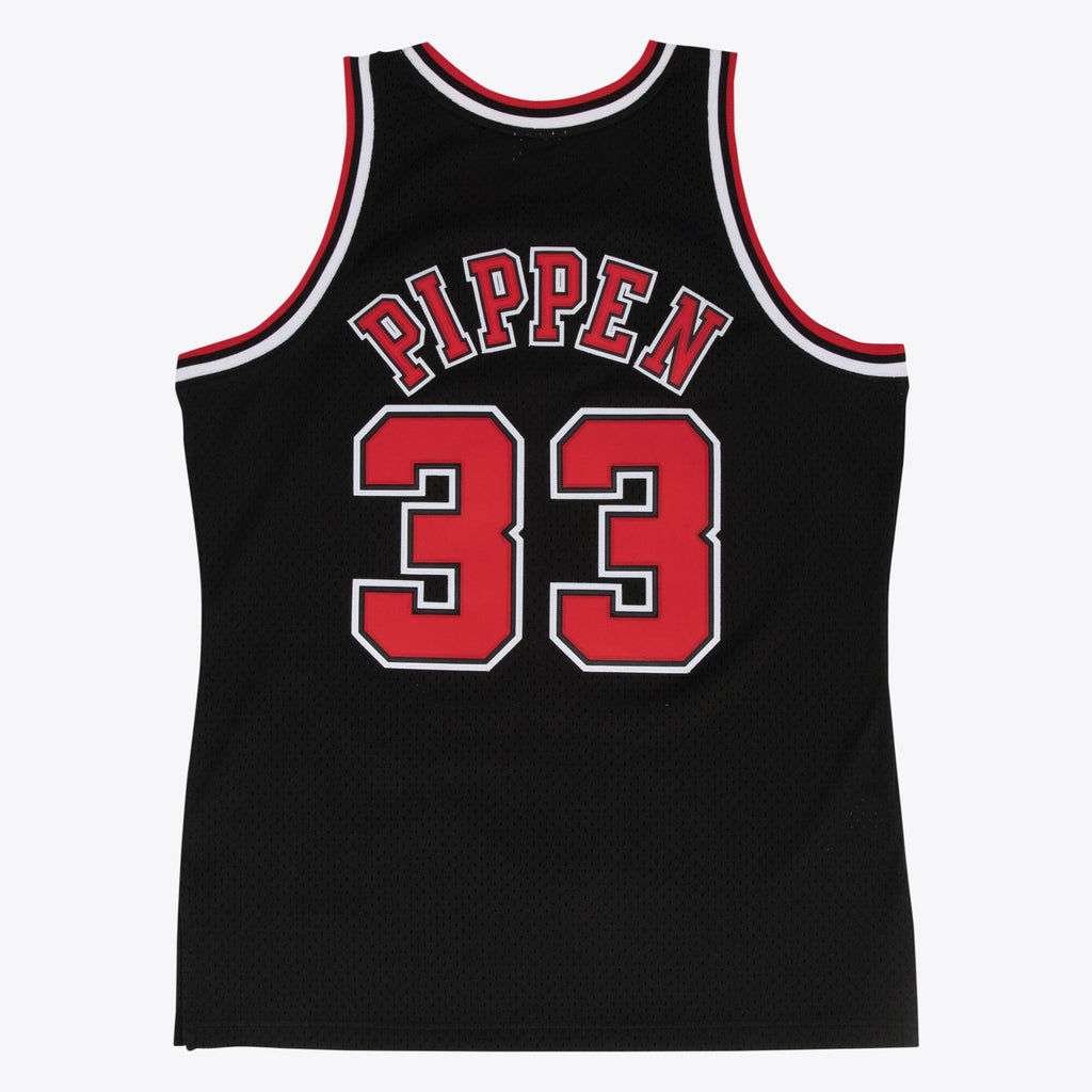 Chicago Bulls Scottie Pippen 1997-98 Hardwood Classics Alternate Swingman Jersey By Mitchell & Ness - Black product image 1,