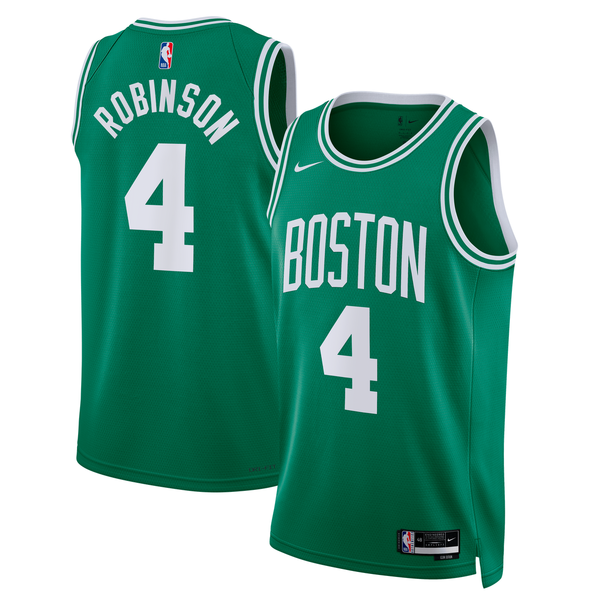 Boston Celtics Icon Edition Swingman Jersey - Kelly Green - Mitchell Robinson - Unisex product image 1, provided for visual