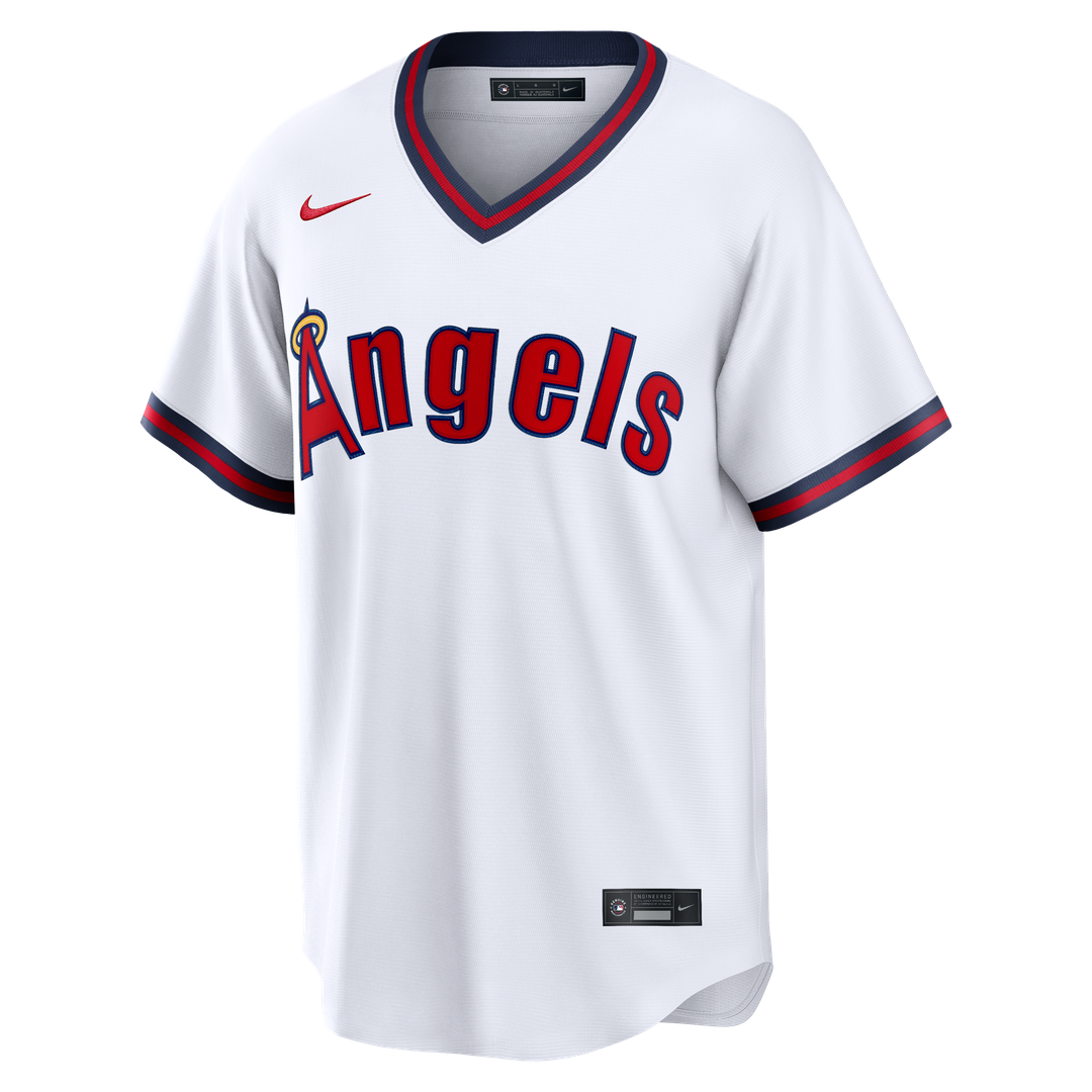 Los Angeles Angels Mike Trout Nike Gray Road Replica Jersey product image 8, provided for visual reference and product