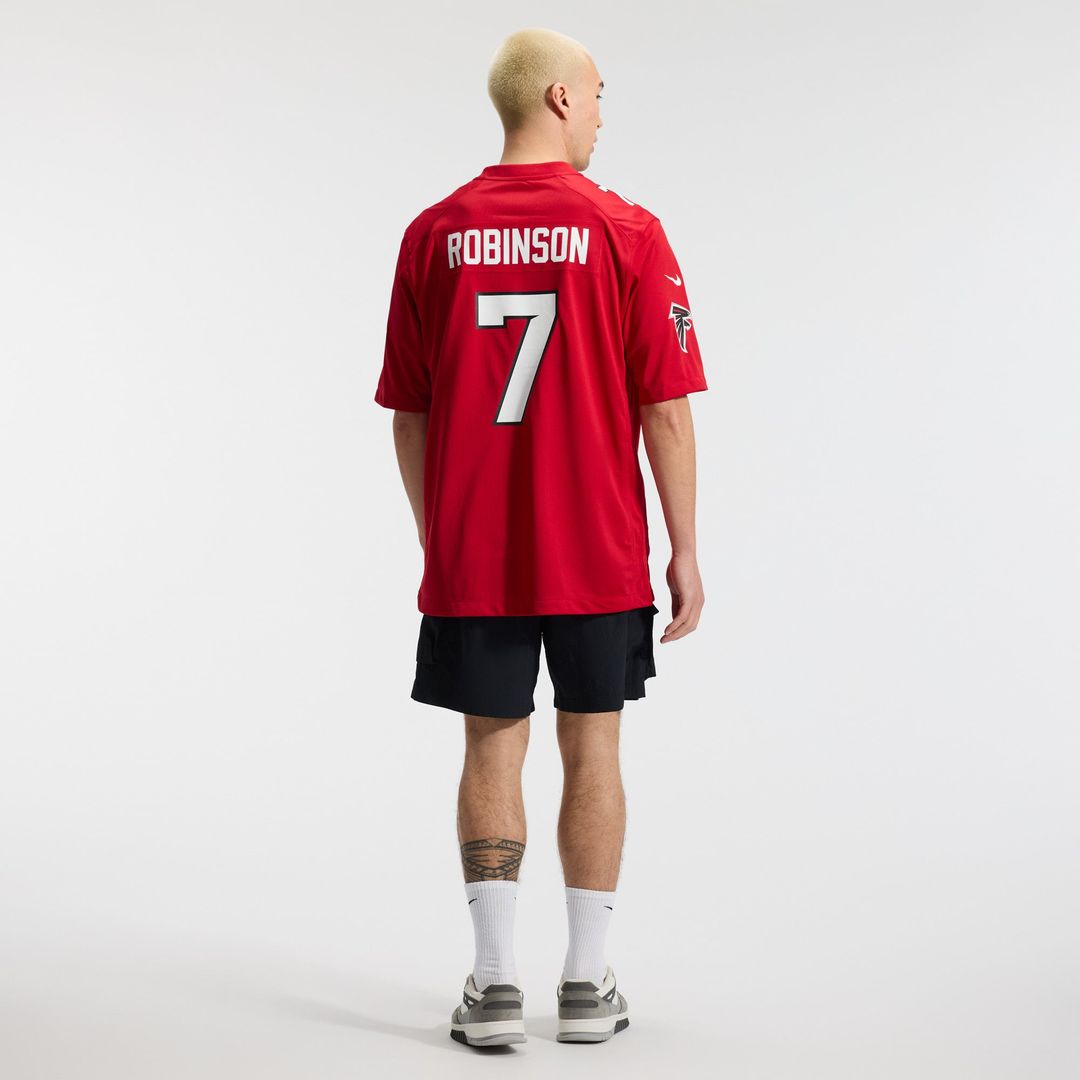 Atlanta Falcons Bijan Robinson Nike Red Game Jersey product image 18, provided for visual reference and product detail review