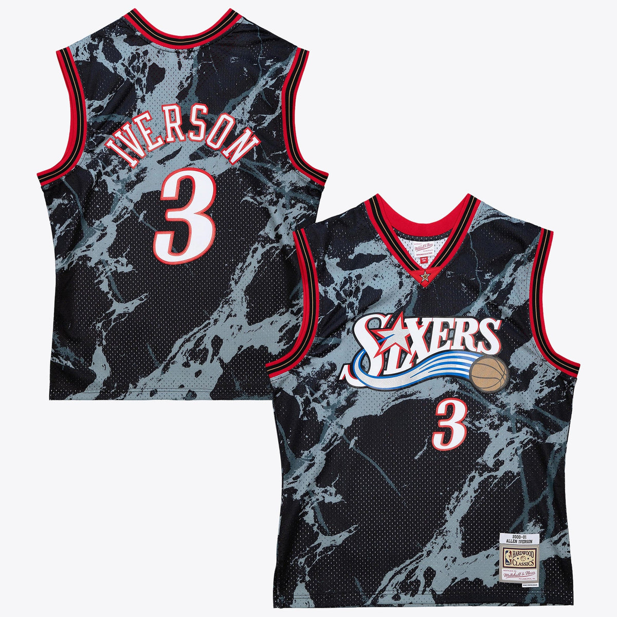 Philadelphia 76ers Mitchell & Ness Allen Iverson 2000 Team product image 2