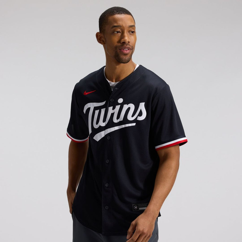 Minnesota Twins Nike Cream Alternate Replica Jersey product image 7, provided for visual reference and product detail review