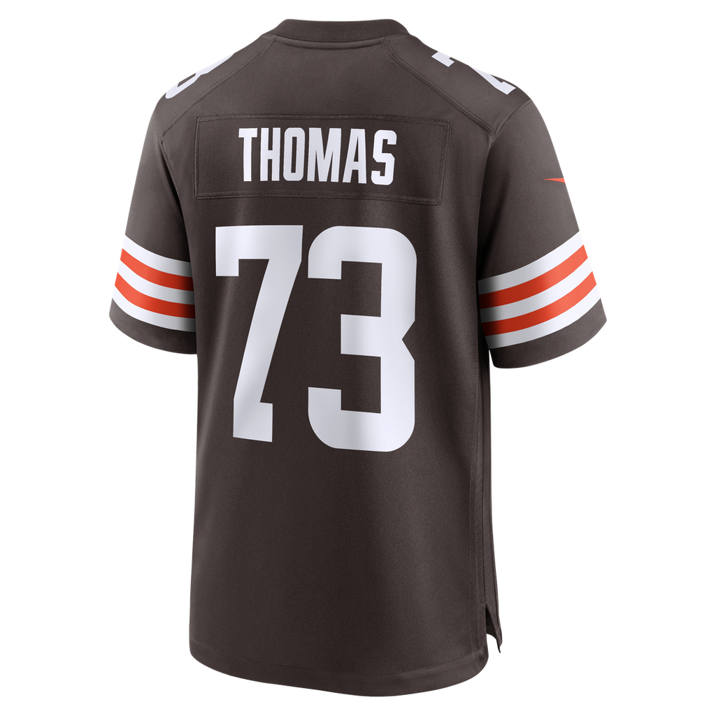 Cleveland Browns Joe Thomas Nike Brown Retired Game Player Jersey product image 11, provided for visual reference and