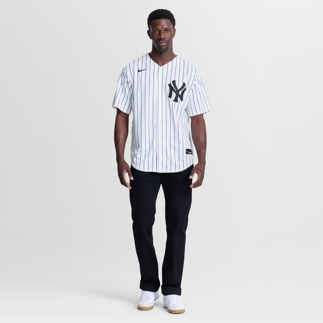 New York Yankees Anthony Volpe Nike White Home Replica Jersey product image 4, provided for visual reference and product