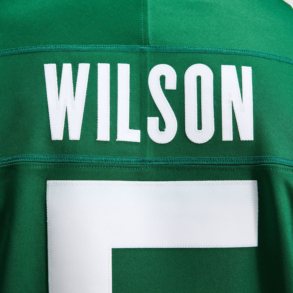 New York Jets Garrett Wilson Nike Legacy Green Team Vapor F.U.S.E. Stitched Limited Jersey product image 11, provided for