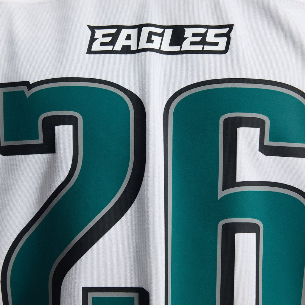 Philadelphia Eagles Saquon Barkley Nike White Game Jersey product image 11, provided for visual reference and product detail