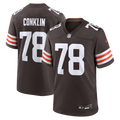 Cleveland Browns Jack Conklin Nike Brown Game Player Jersey product image 1, provided for visual reference and product