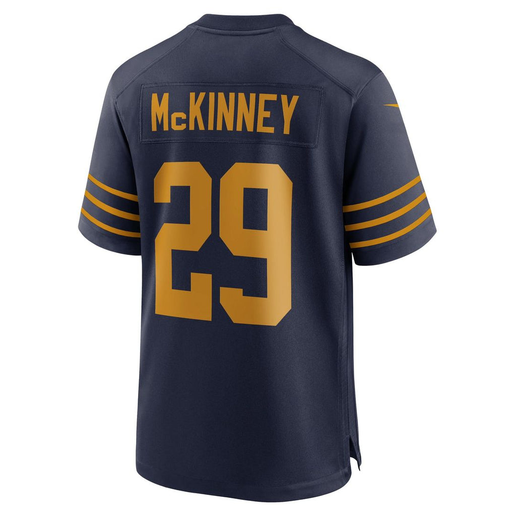 Green Bay Packers Xavier McKinney Nike Green Team Game Jersey product image 19, provided for visual reference and product
