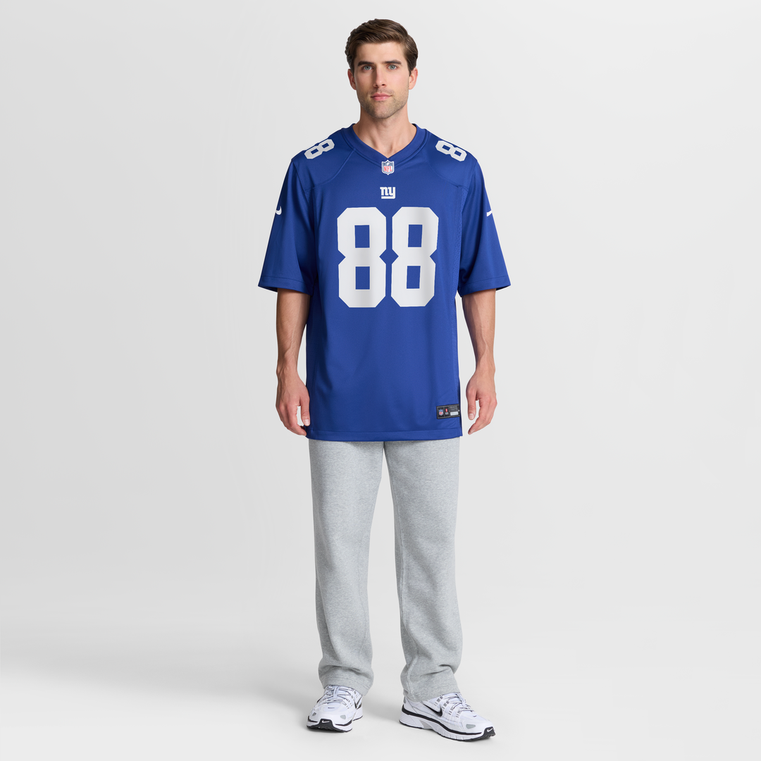 New York Giants Malachi Fields Nike Royal Team Game Jersey product image 2, provided for visual reference and product detail