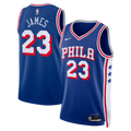 Philadelphia 76ers Nike Icon Edition Swingman Jersey - Royal - Lebron James - Unisex product image 1, provided for visual