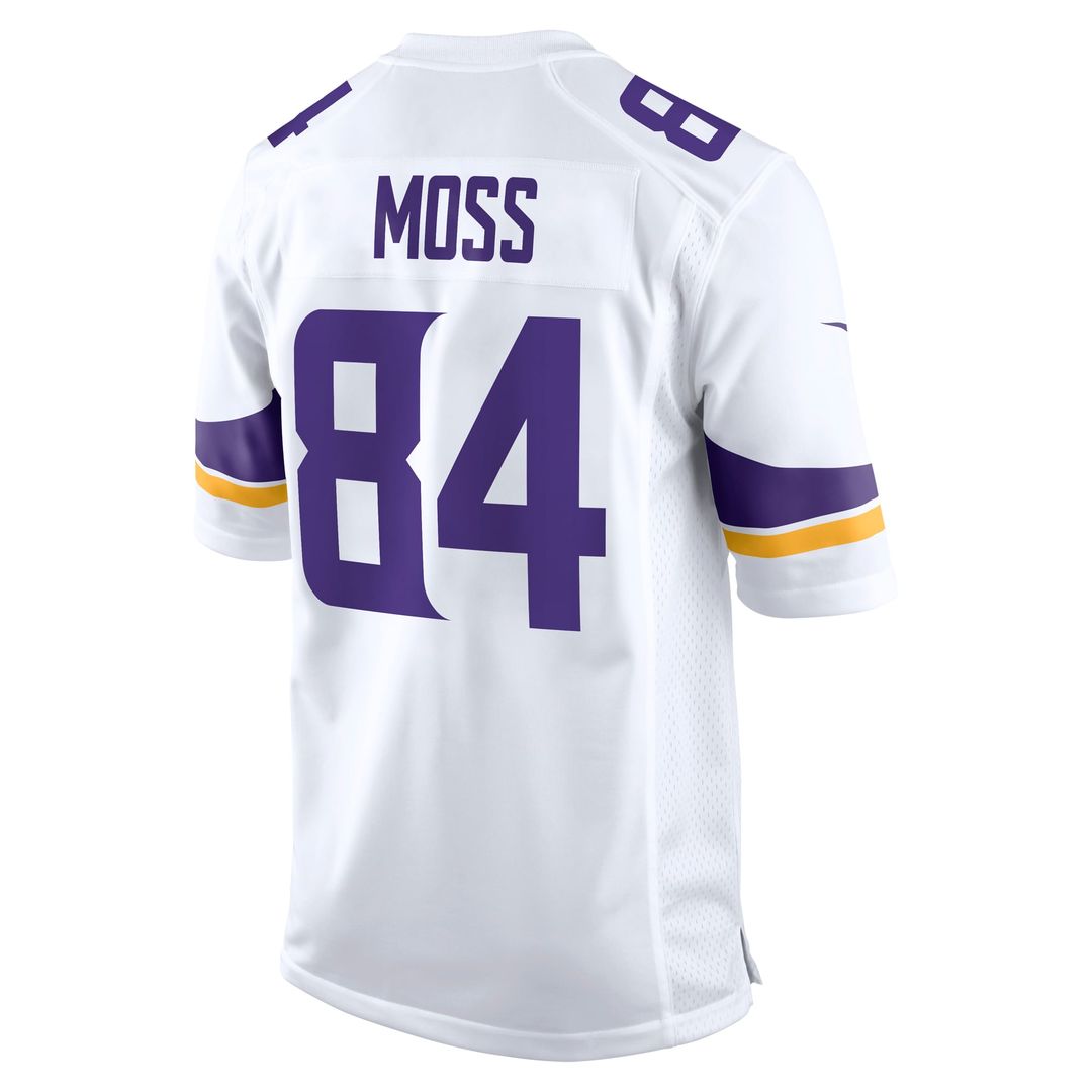 Minnesota Vikings Randy Moss Nike Purple Game Retired Player Jersey product image 19, provided for visual reference and