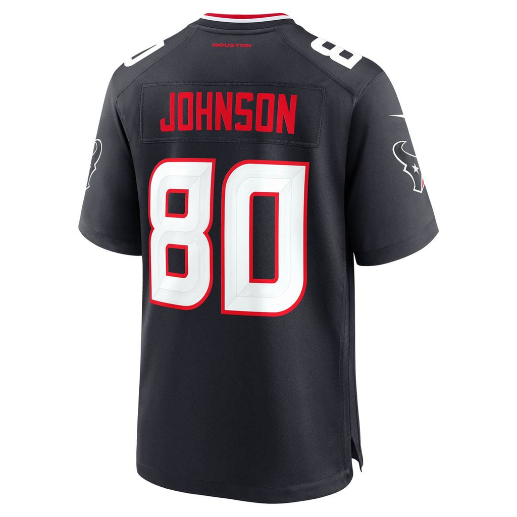 Houston Texans Andre Johnson Nike Navy Team Retired Player Game Jersey product image 3, provided for visual reference and