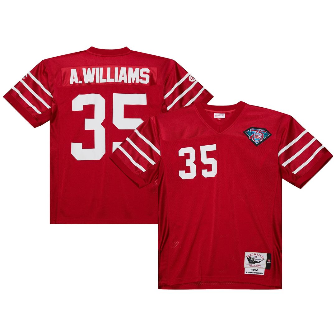 Arizona Cardinals 1994 Aeneas Williams Mitchell & Ness Cardinal Authentic Throwback Retired Player Jersey product image 1,