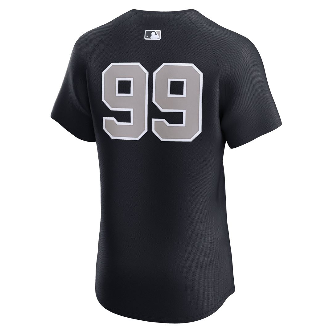 New York Yankees Aaron Judge Nike Navy Alternate Elite Jersey product image 3, provided for visual reference and product