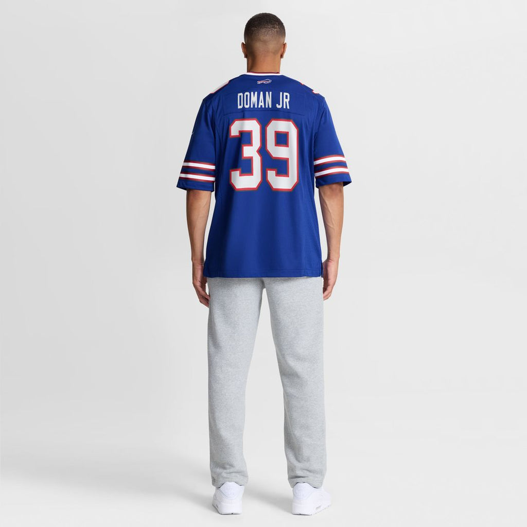 Buffalo Bills Tommy Doman Jr Nike Royal Team Game Jersey product image 3, provided for visual reference and product detail