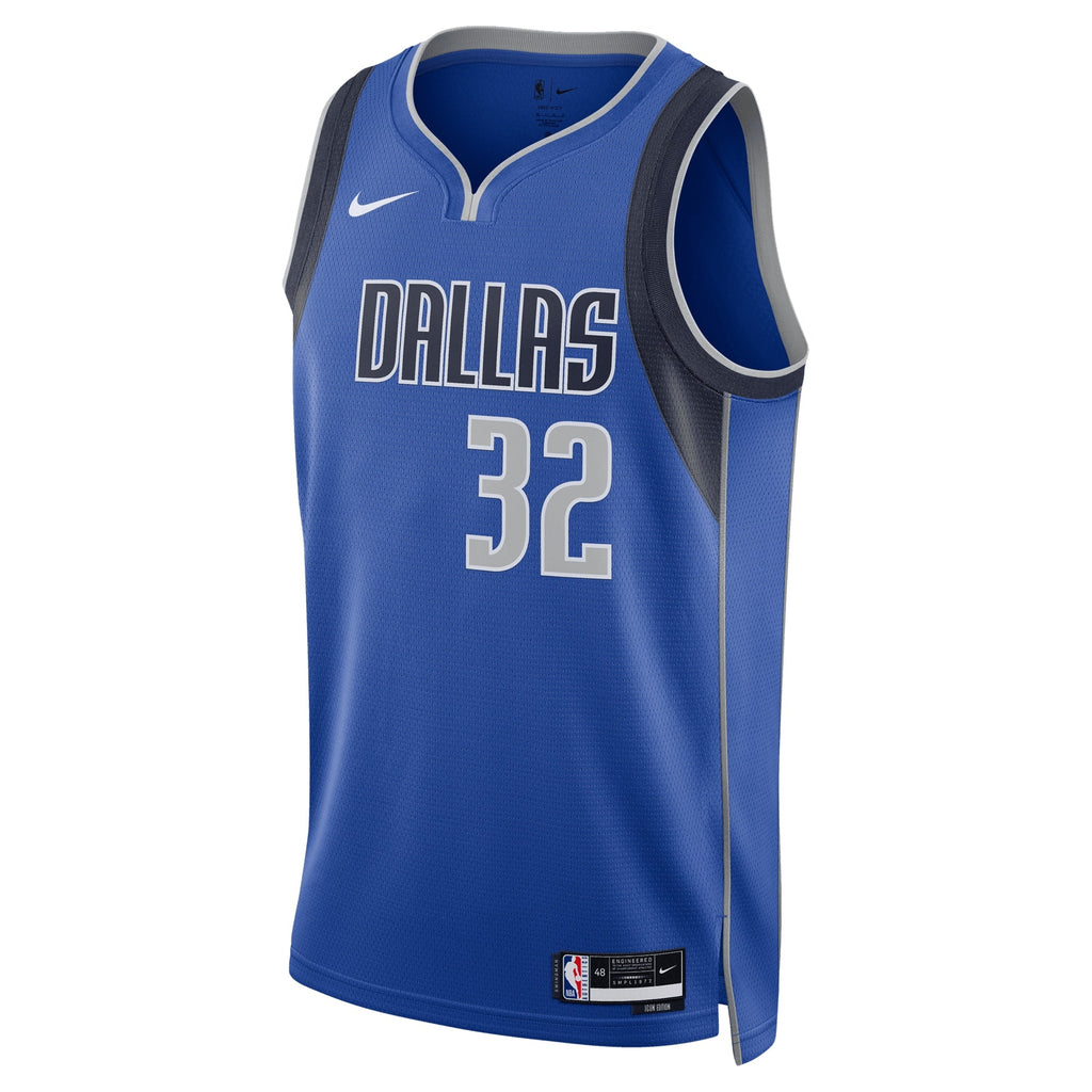 Dallas Mavericks Nike Icon Swingman Jersey - Cooper Flagg - Unisex product image 3, provided for visual reference and
