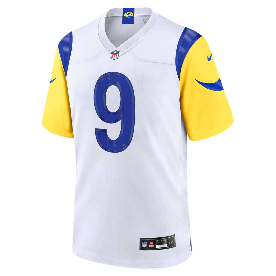 Los Angeles Rams Matthew Stafford Nike White White Game Player Jersey product image 5, provided for visual reference and