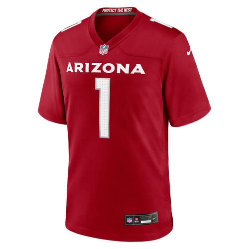 Arizona Cardinals Number 1 Dad Nike Cardinal Game Jersey product image 2, provided for visual reference and product detail