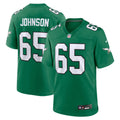 Philadelphia Eagles Lane Johnson Nike Kelly Green Alternate Game Jersey product image 1, provided for visual reference and