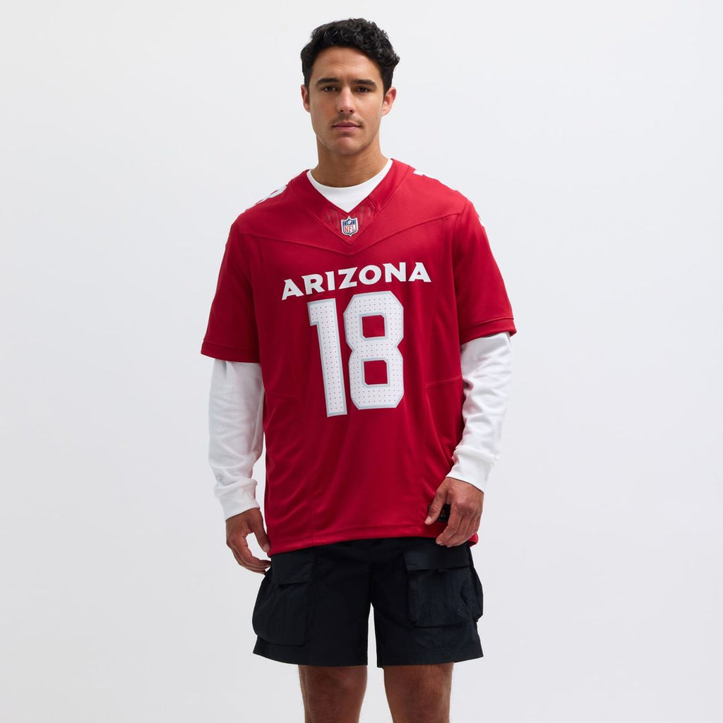 Arizona Cardinals Marvin Harrison Jr. Nike Cardinal Vapor F.U.S.E. Limited Jersey product image 4, provided for visual