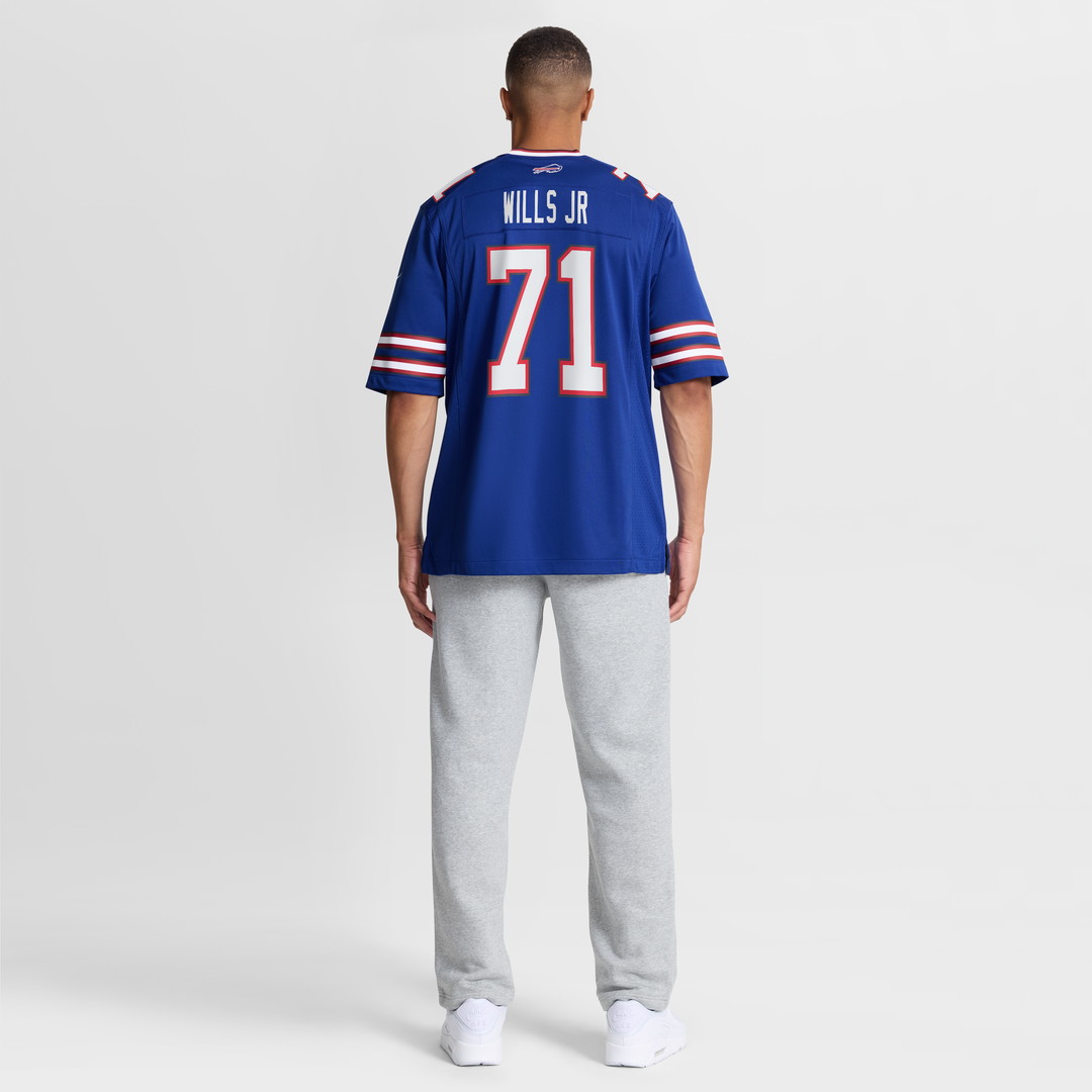 Buffalo Bills Jedrick Wills Jr. Nike Royal Team Game Jersey product image 3, provided for visual reference and product