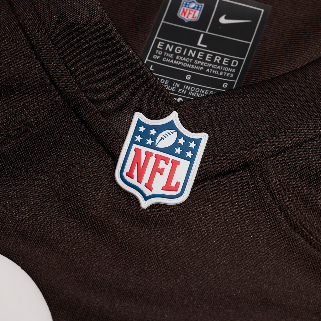 Cleveland Browns Rayshawn Jenkins Nike Brown Team Game Jersey product image 4, provided for visual reference and product