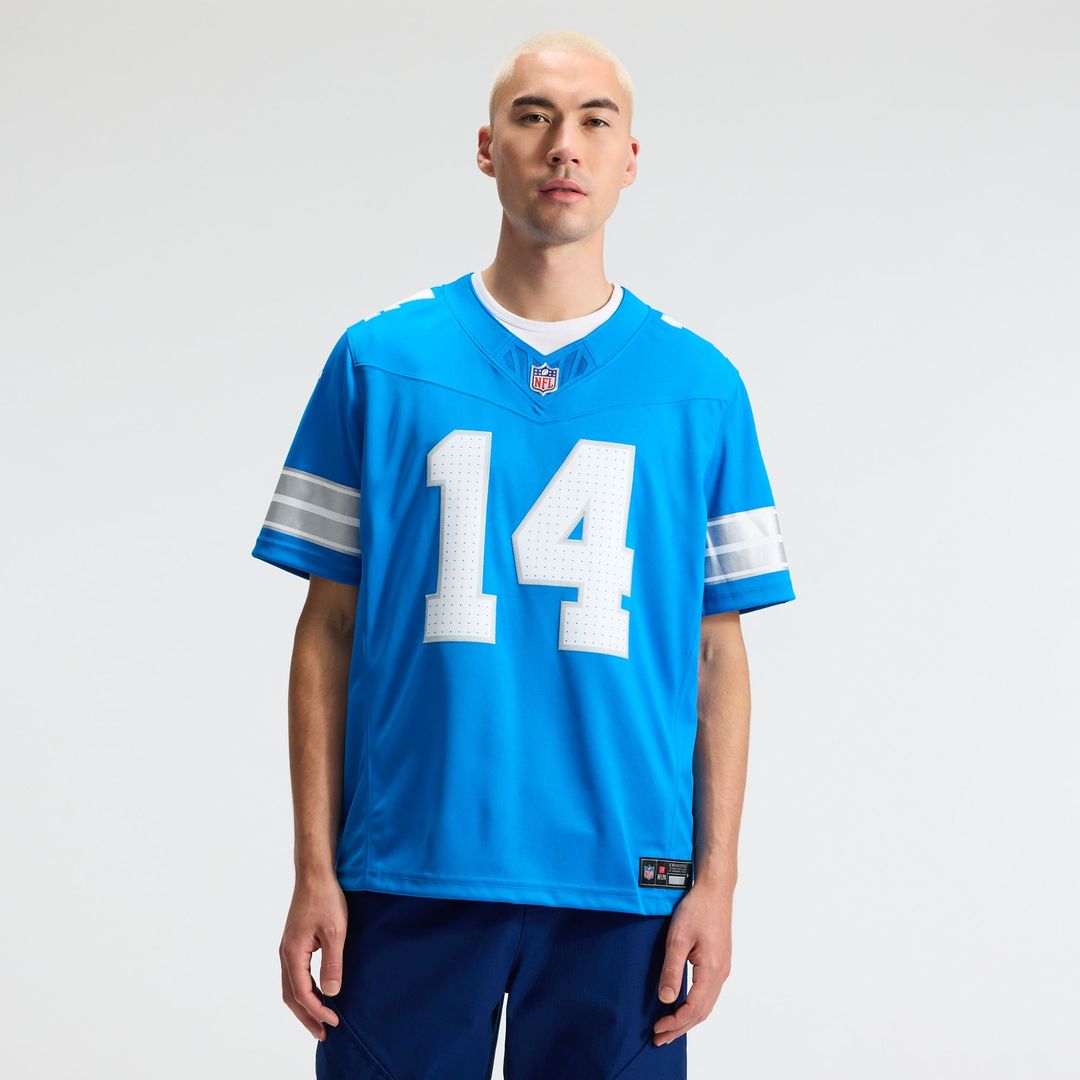 Detroit Lions Amon-Ra St. Brown Nike Black Alternate Vapor F.U.S.E. Stitched Limited Jersey product image 8, provided for