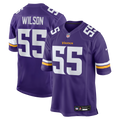 Minnesota Vikings Eric Wilson Nike Purple Team Game Jersey product image 1, provided for visual reference and product detail