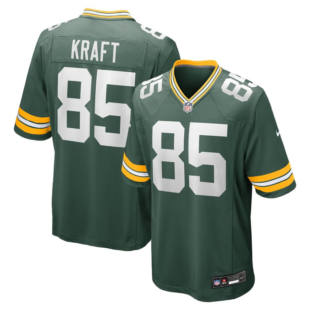 Green Bay Packers Tucker Kraft Nike Navy Alternate Game Jersey product image 27, provided for visual reference and product