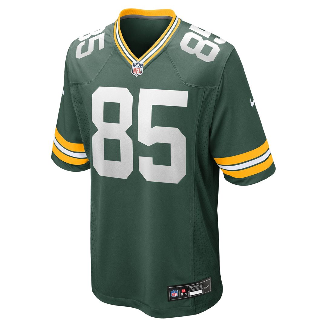 Green Bay Packers Tucker Kraft Nike Navy Alternate Game Jersey product image 28, provided for visual reference and product