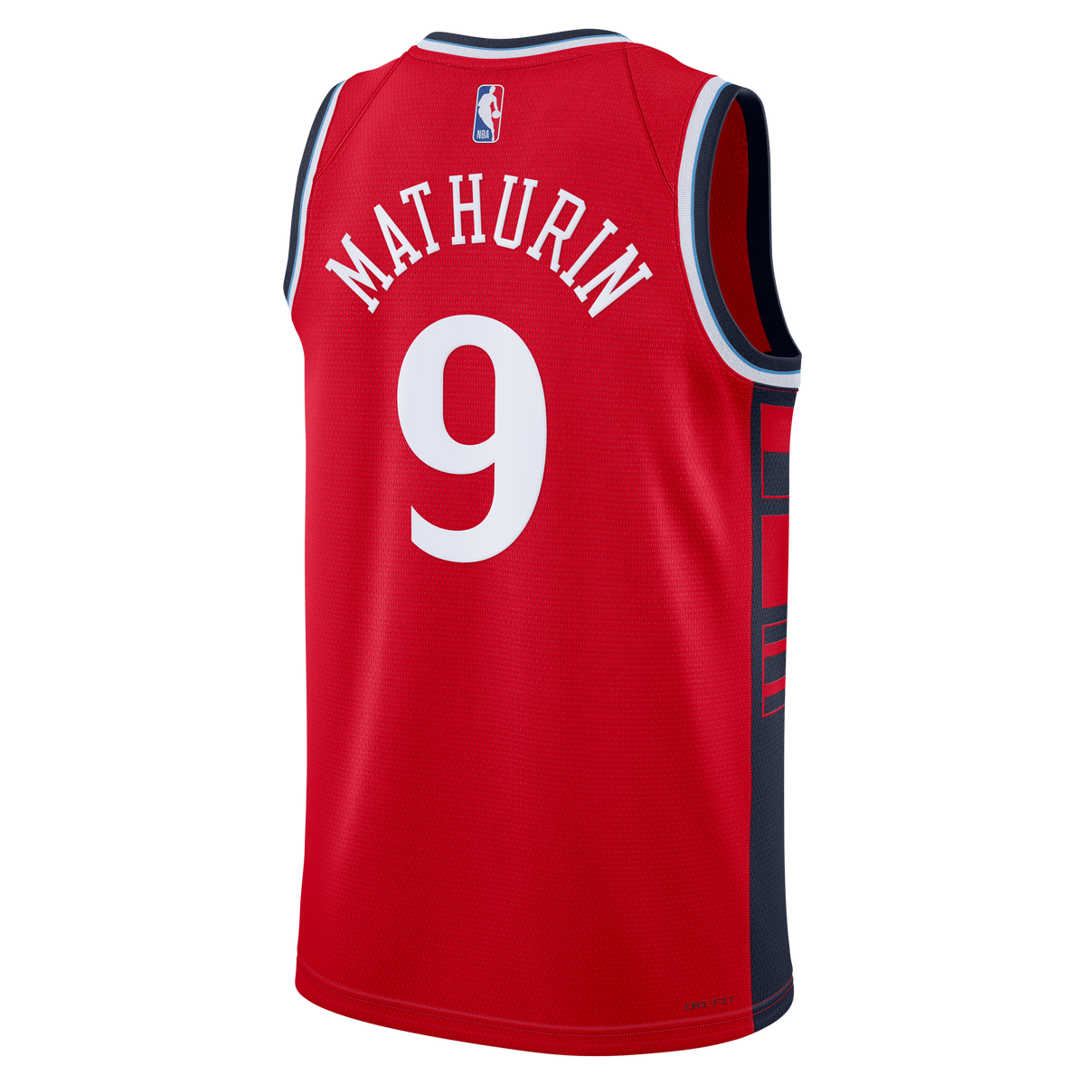 LA Clippers Jordan Brand Statement Edition Swingman Jersey - Red - Bennedict Mathurin product image 4, provided for visual
