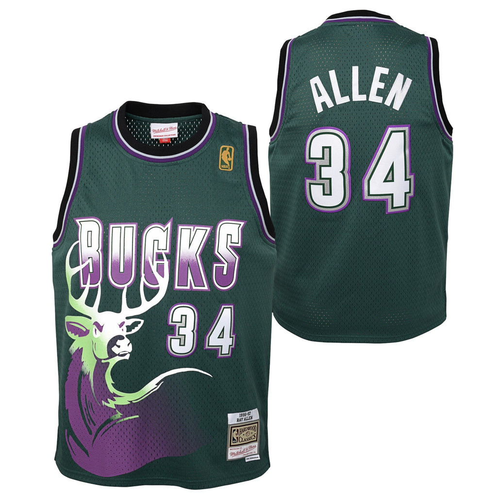 Milwaukee Bucks Ray Allen 1996-97 Hardwood Classics product image 2