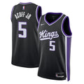 Sacramento Kings Nike Icon Swingman Jersey - Black - Darius Acuff Jr. - Unisex product image 1, provided for visual