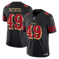 San Francisco 49ers The Faithful Nike Black Rivalries Collection Stitched Limited Jersey product image 1, provided for