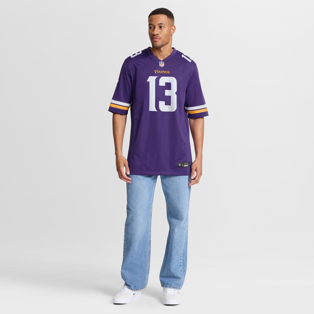 Minnesota Vikings Tai Felton Nike Purple Team Game Jersey product image 7, provided for visual reference and product detail