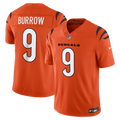 Cincinnati Bengals Joe Burrow Nike Orange Alternate Vapor F.U.S.E. Stitched Limited Jersey product image 1, provided for