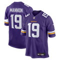 Minnesota Vikings Sean Mannion Nike Purple Game Jersey product image 1, provided for visual reference and product detail