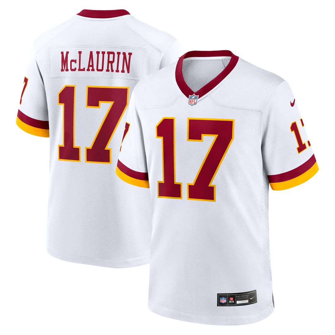 Hail Raiser Washington Commanders Terry McLaurin Nike Black Alternate Game Jersey product image 40, provided for visual