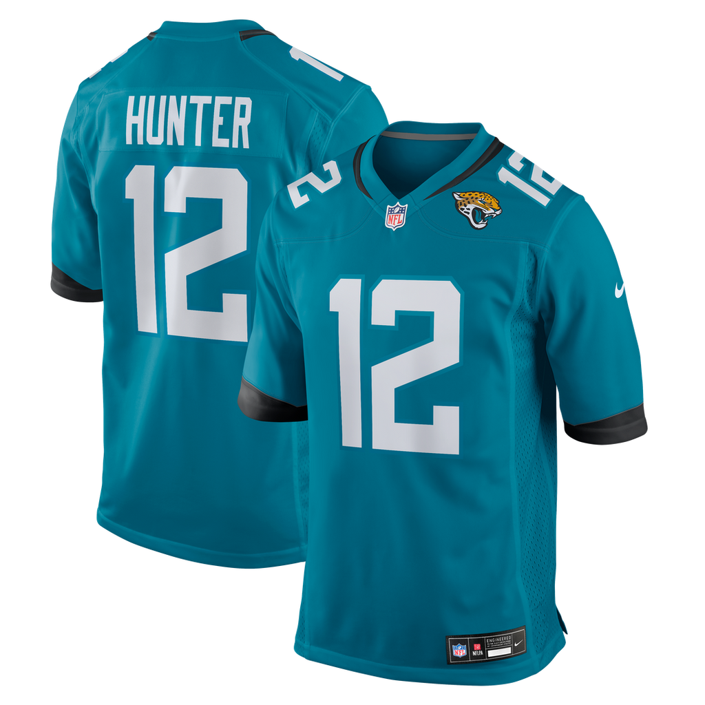 Jacksonville Jaguars Travis Hunter Nike Black Alternate Game Jersey product image 27, provided for visual reference and