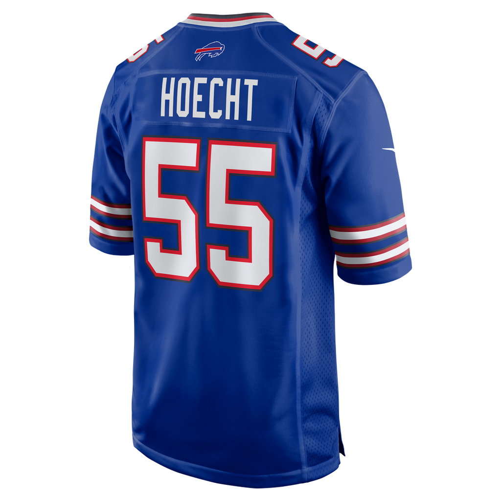 Buffalo Bills Michael Hoecht Nike Royal Team Game Jersey product image 3, provided for visual reference and product detail