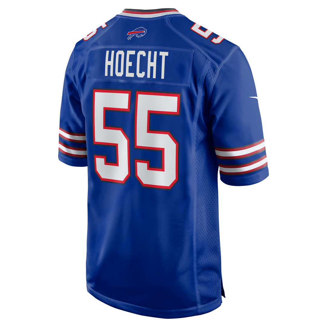 Buffalo Bills Michael Hoecht Nike Royal Team Game Jersey product image 3, provided for visual reference and product detail
