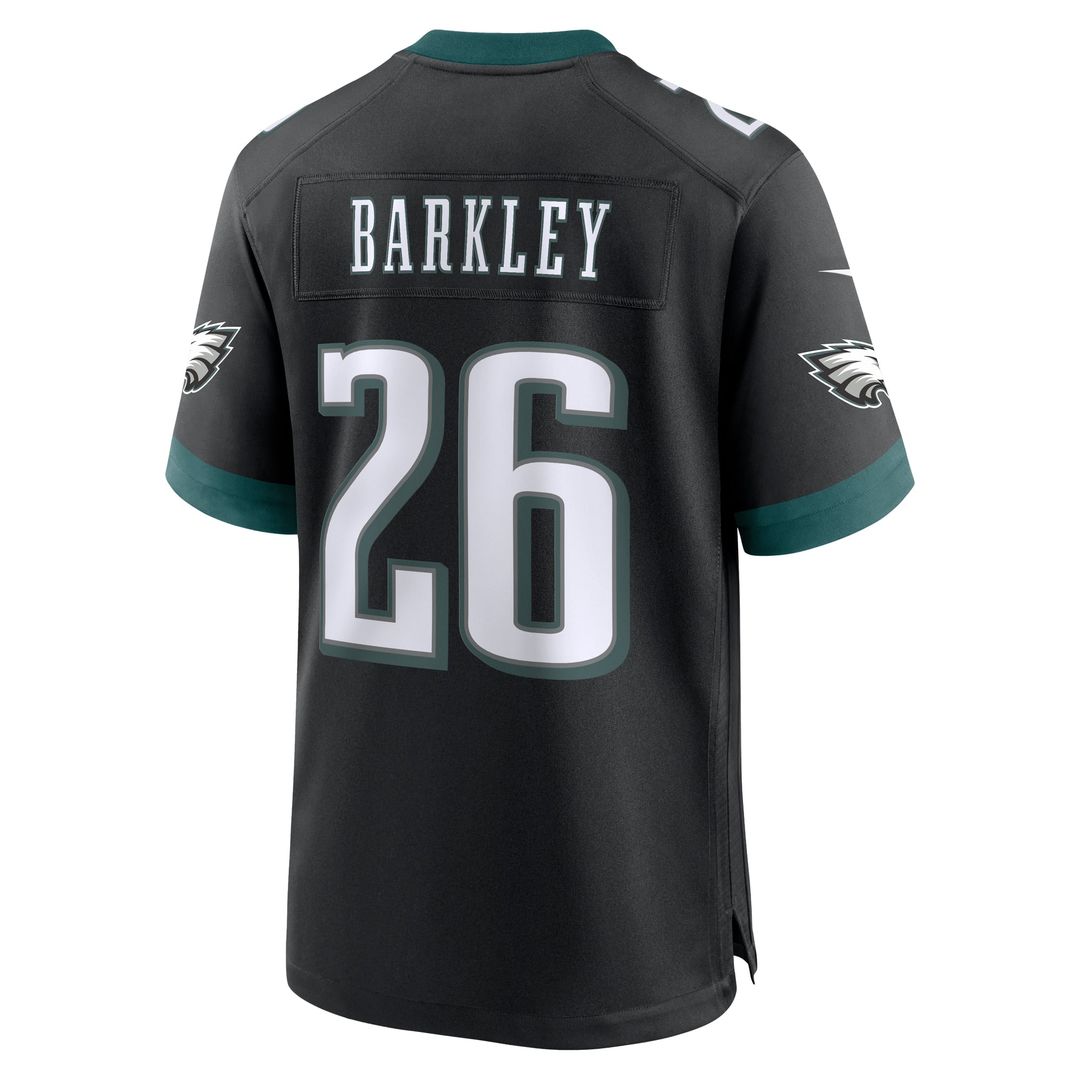 Philadelphia Eagles Saquon Barkley Nike Midnight Green Game Player Jersey product image 23, provided for visual reference