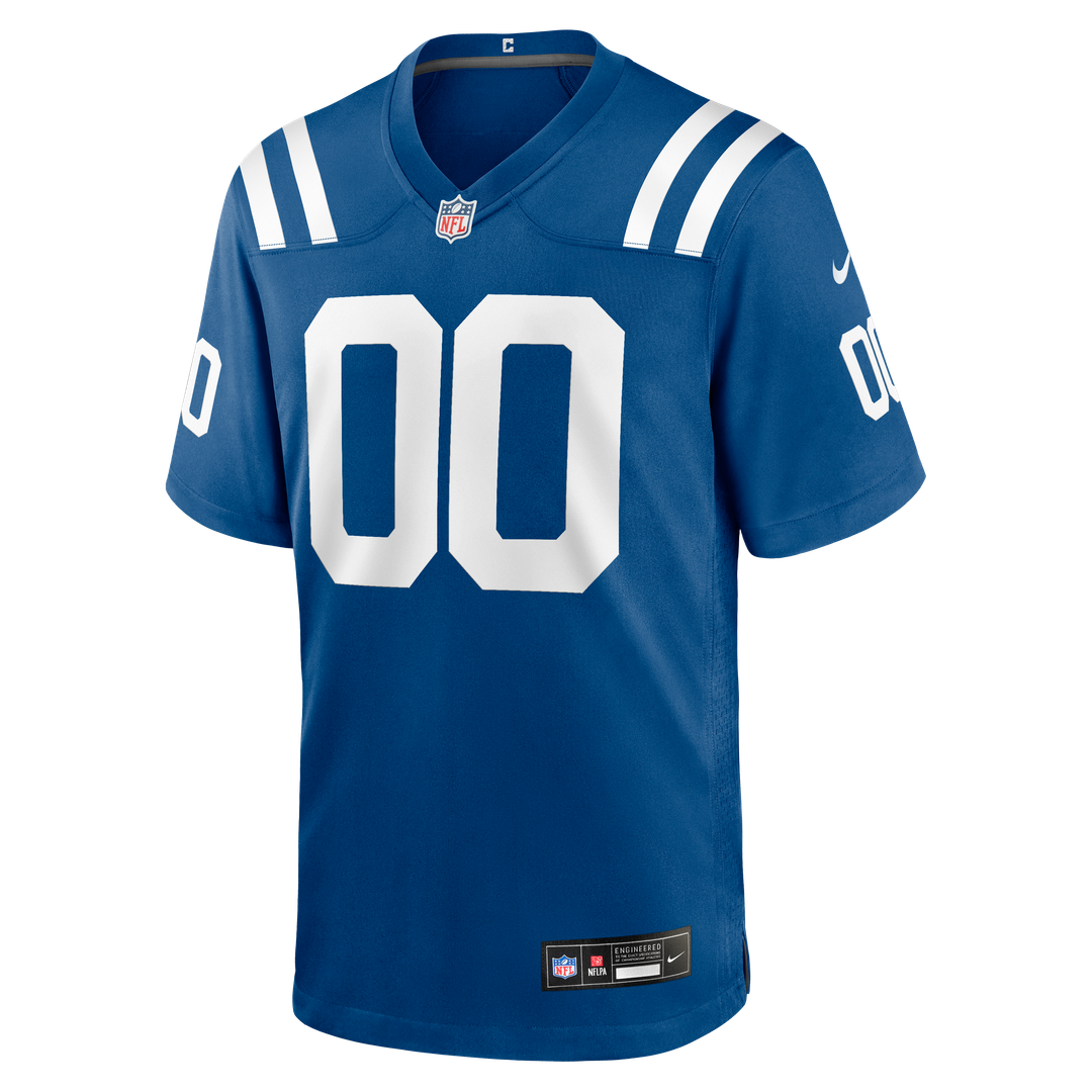 Indianapolis Colts Nike White Custom Game Jersey product image 8, provided for visual reference and product detail review