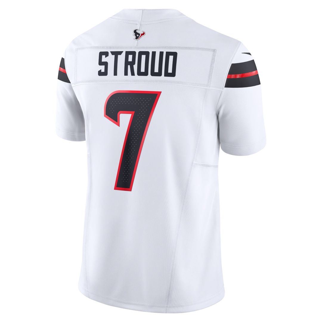 Houston Texans C.J. Stroud Nike Navy 2nd Alternate Vapor F.U.S.E. Limited Jersey product image 9, provided for visual
