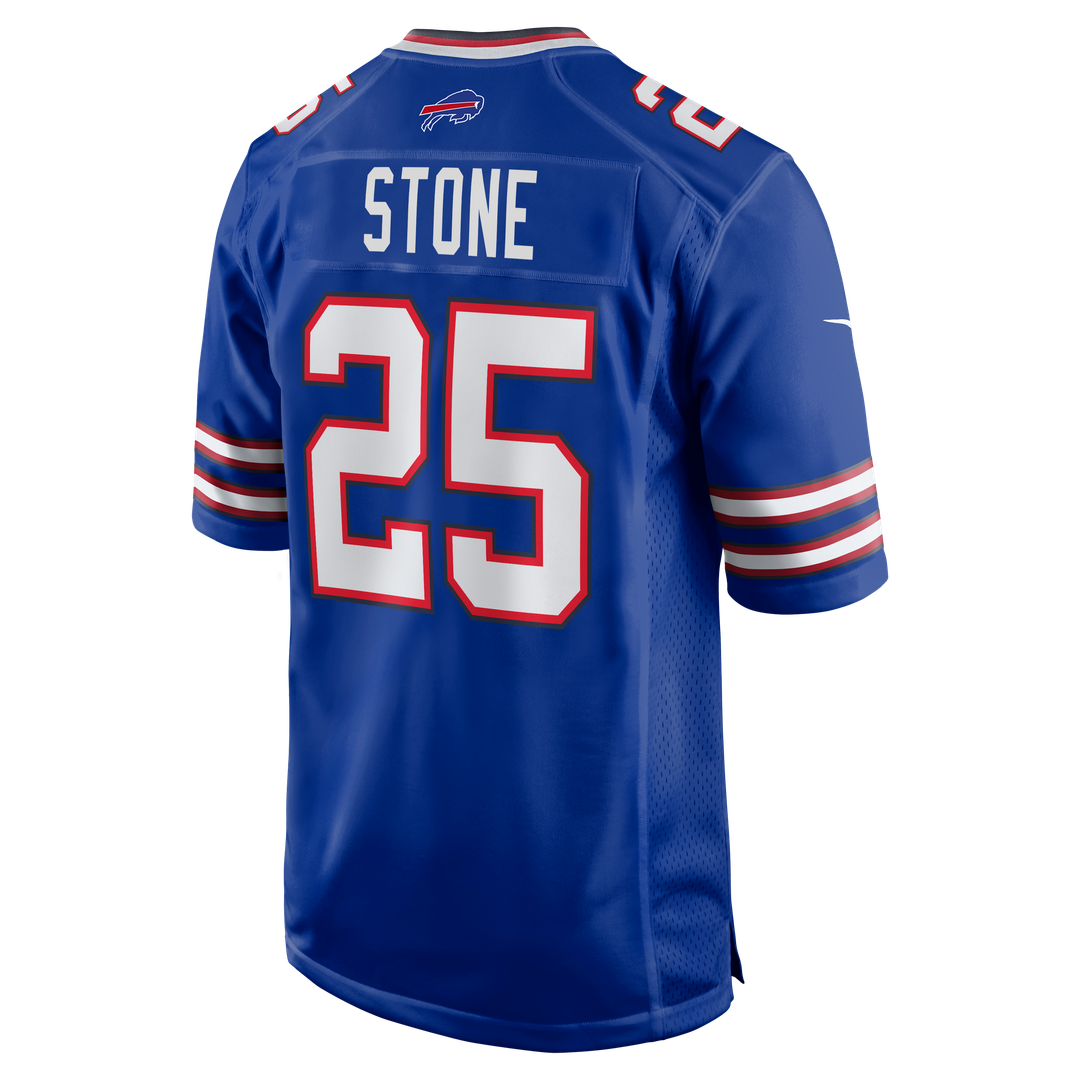 Buffalo Bills Geno Stone Nike Royal Team Game Jersey product image 3, provided for visual reference and product detail review