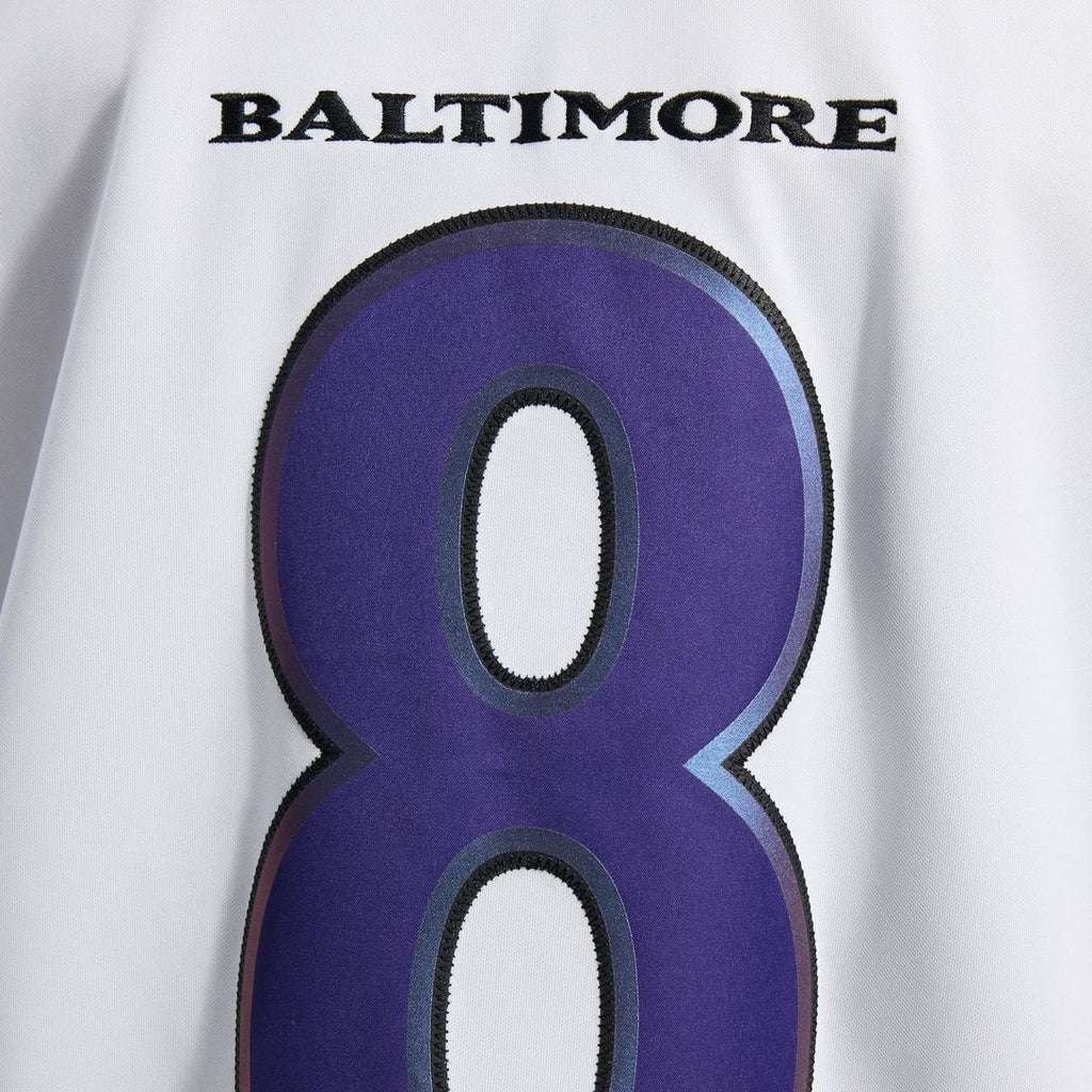 Baltimore Ravens Lamar Jackson Nike Purple Team Vapor F.U.S.E. Stitched Limited Jersey product image 34, provided for visual